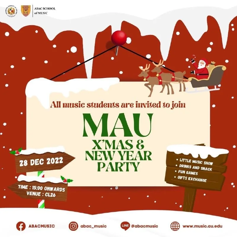 MAU X'mas & New Year Party