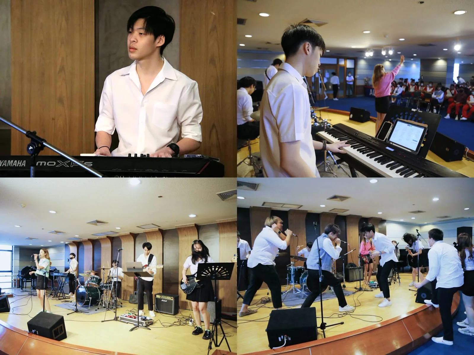 School Visits — Mau band